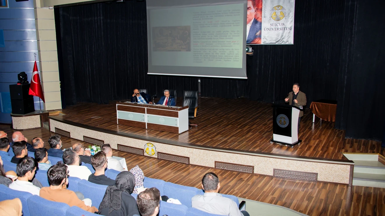 Panel titled 'Republic in the 100th Year' was organized at Selçuk University